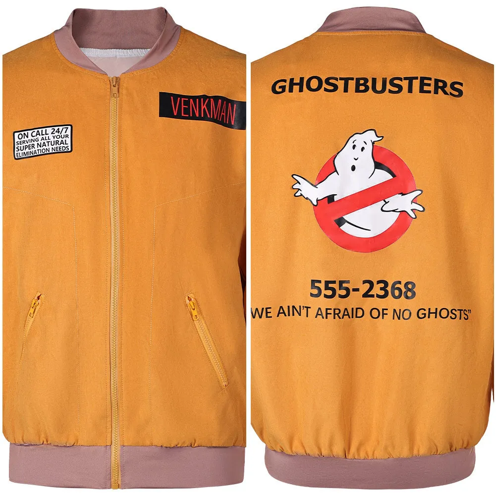 Ghostbusters 2024 Yellow Team Uniform Coat Party Carnival Halloween Cosplay Costume