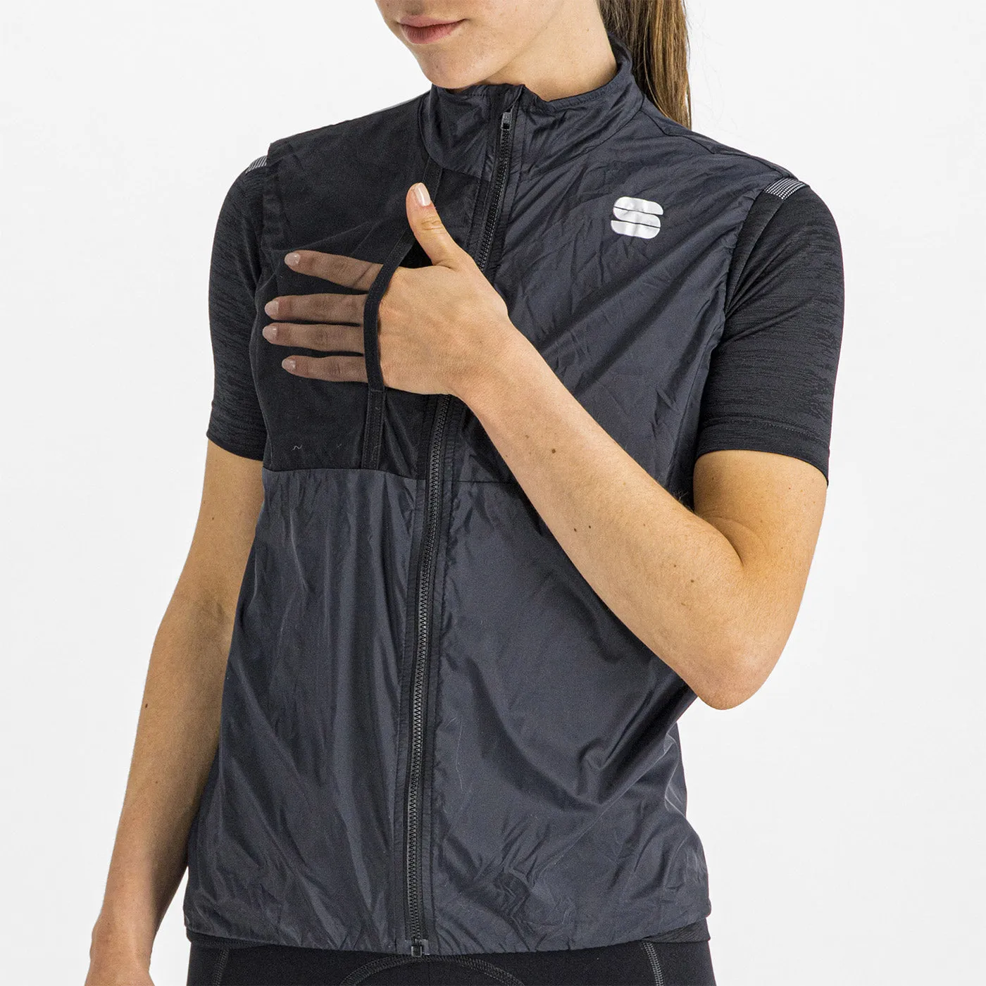 Gilet donna Sportful Supergiara Layer - Nero