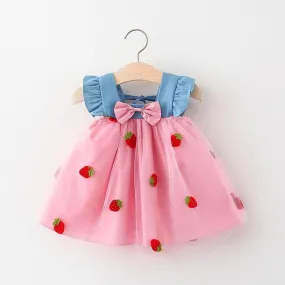 Girls' Fashion Princess Korean Style Fashionable Dress