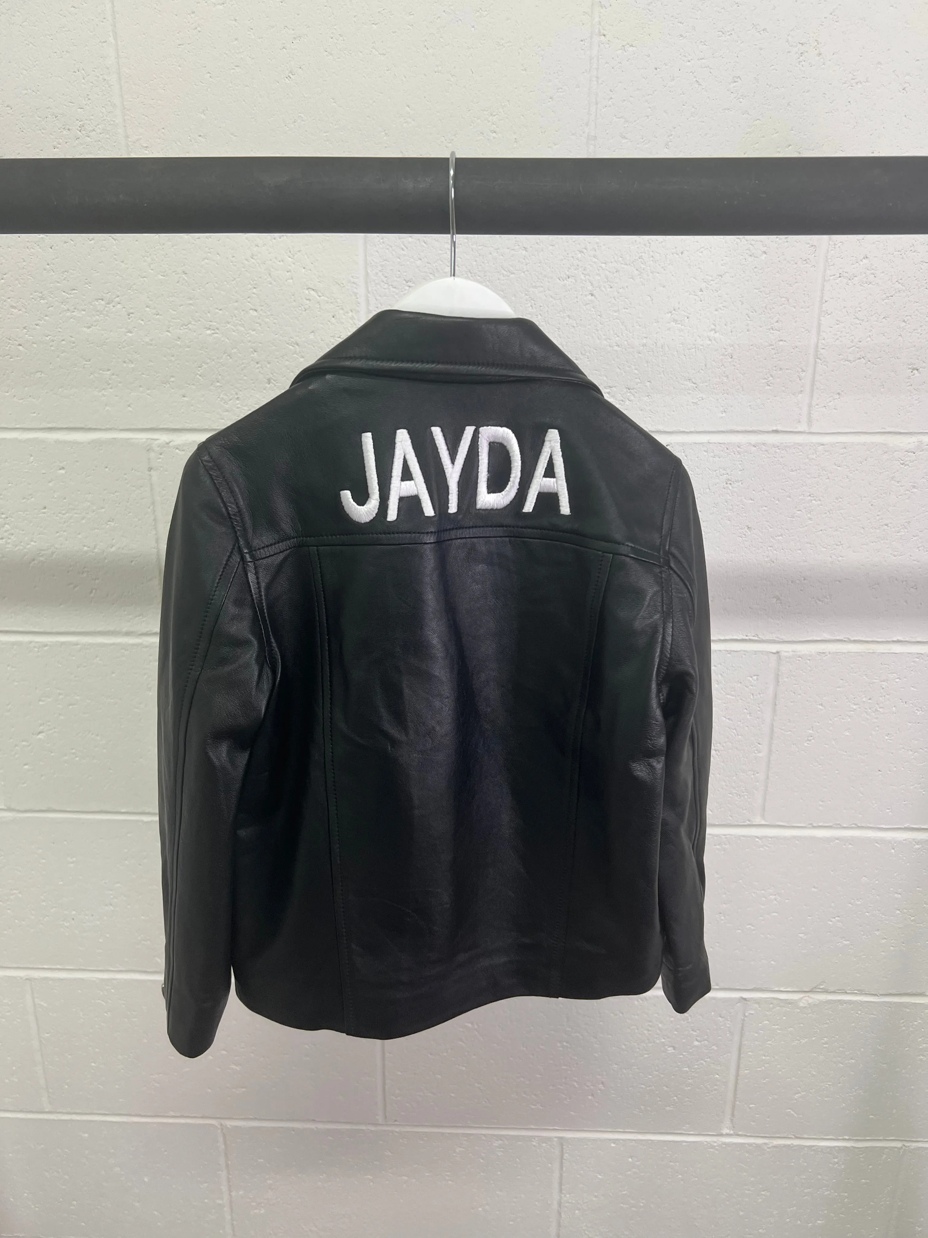 Girls Reversible Leather/Bomber Jacket