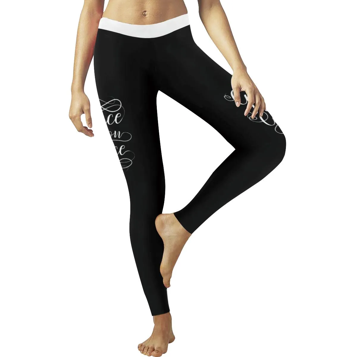 Grace Upon Grace Soft Legging For Women - Christian Leggings For Women