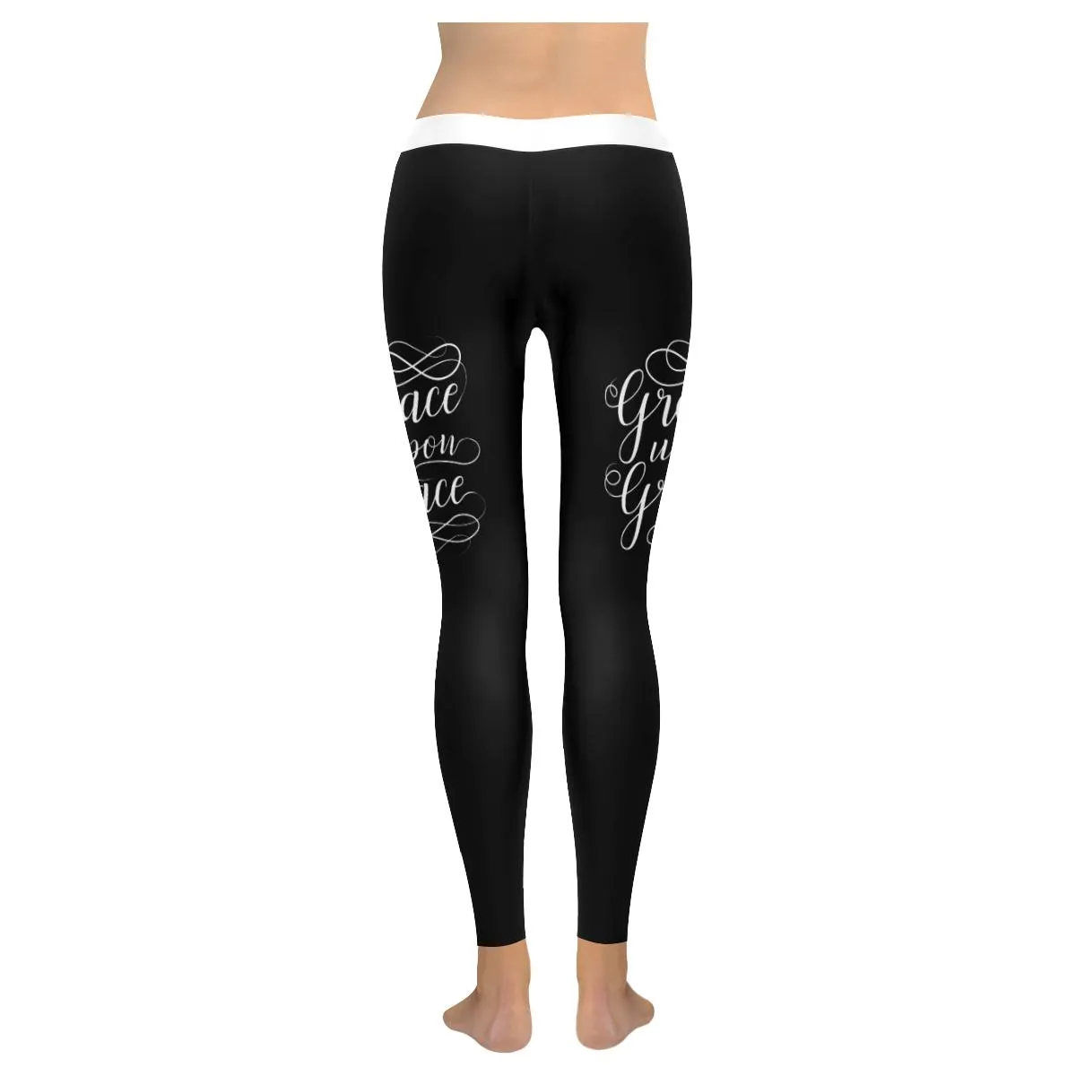 Grace Upon Grace Soft Legging For Women - Christian Leggings For Women