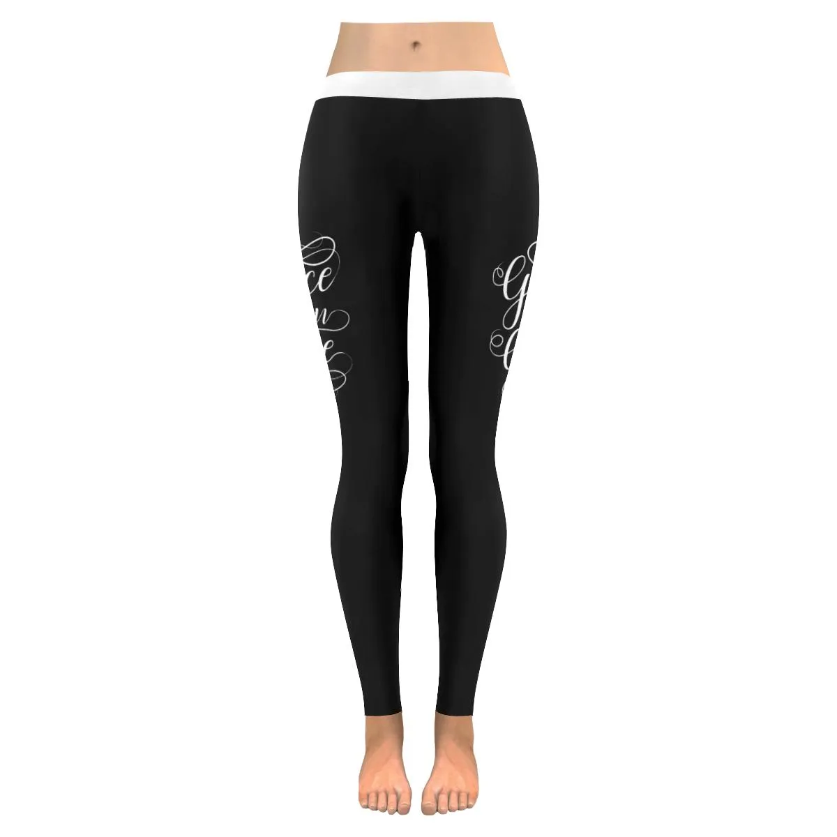 Grace Upon Grace Soft Legging For Women - Christian Leggings For Women