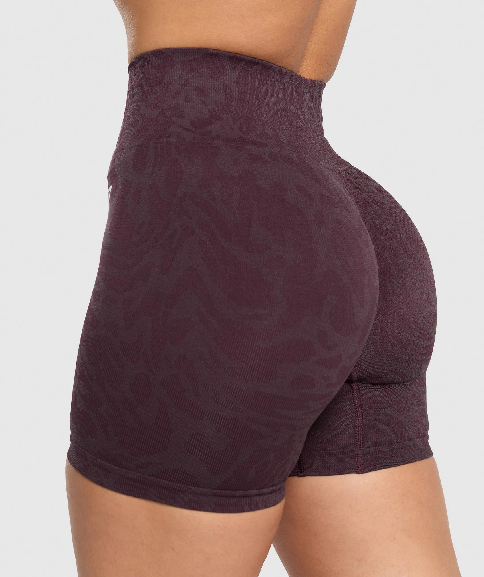 Gymshark Adapt Safari Seamless Shorts - Depth Purple/Greyed Purple