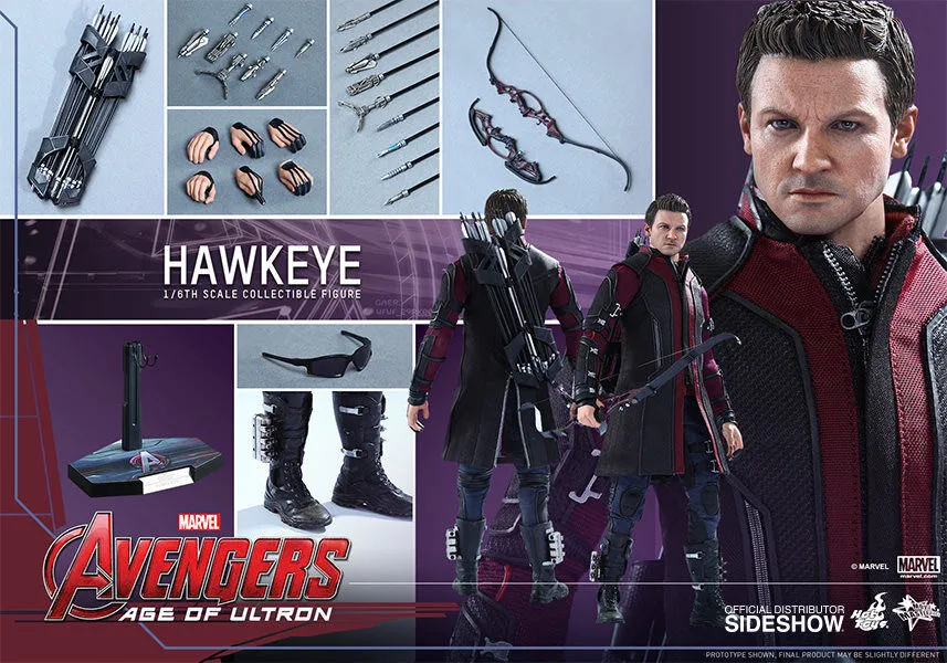 HAWKEYE Avengers Age of Ultron 1/6 scale action figure by Hot Toys MMS289