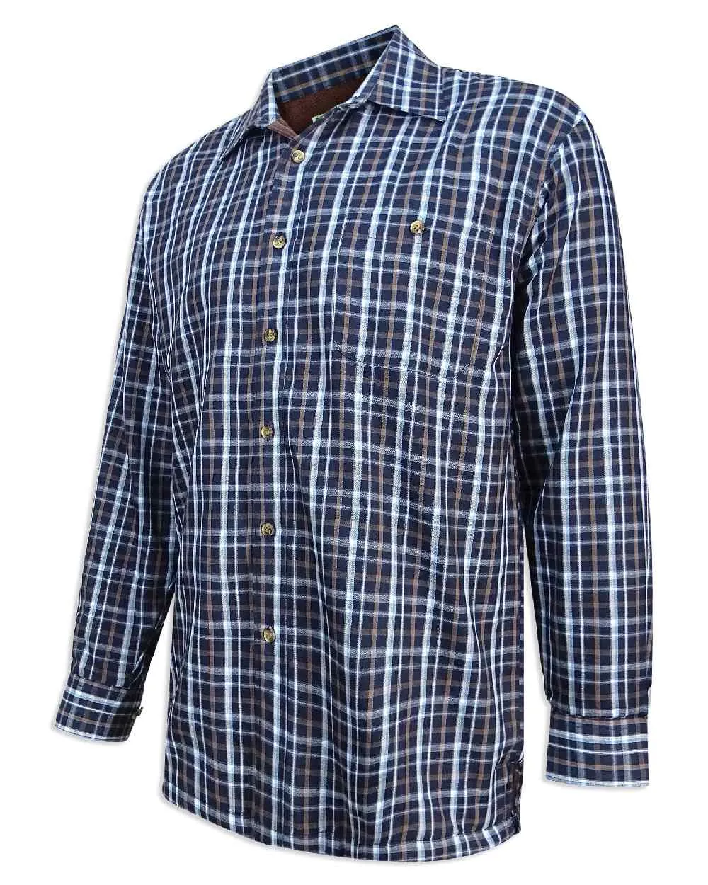 Hoggs of Fife Micro Fleece Lined Shirt