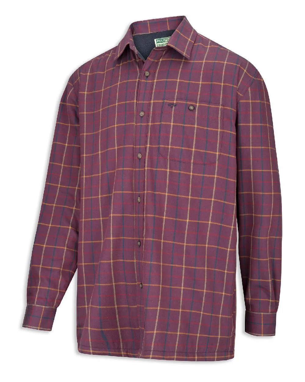 Hoggs of Fife Micro Fleece Lined Shirt