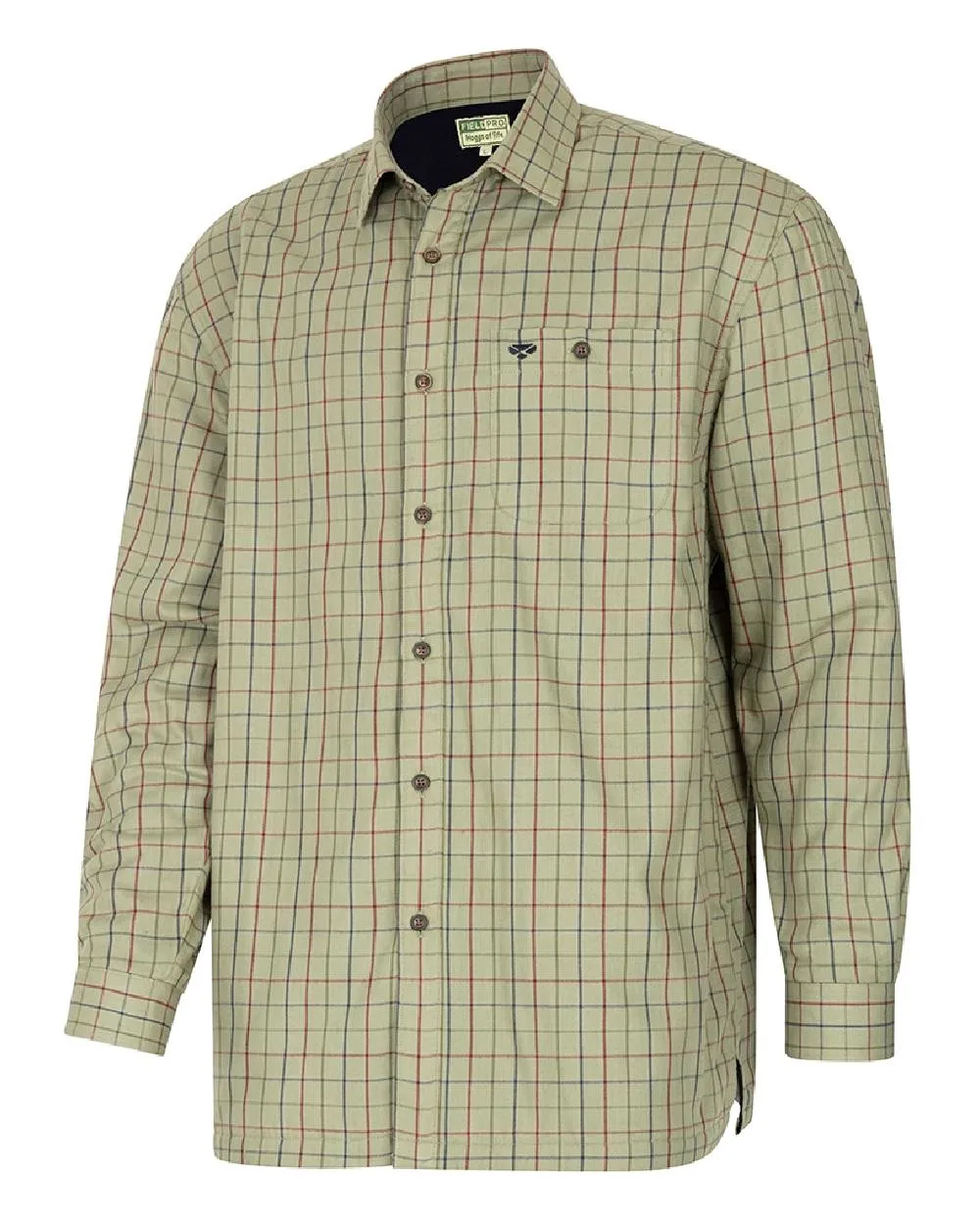 Hoggs of Fife Micro Fleece Lined Shirt