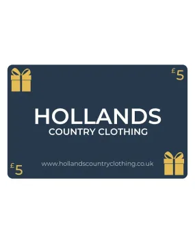 Hollands Country Clothing Gift Cards