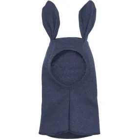 Huttelihut Balaclava Ears Rib Navy Melange