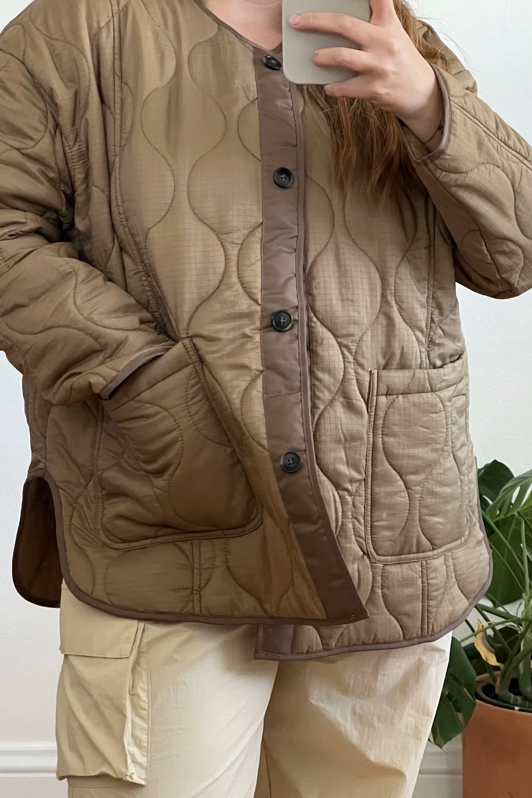 Khaki Miche Jacket