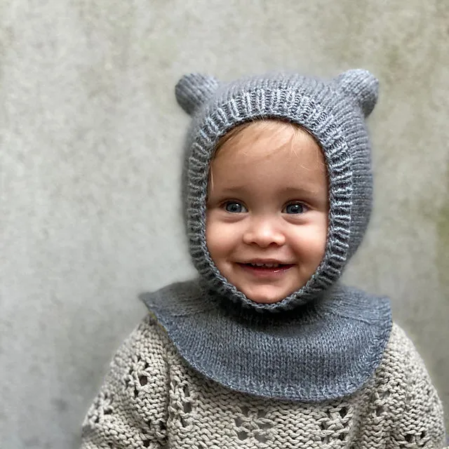 Kit de tricot - Cagoule Baby Bear Balaclava pr Pernille Larsen