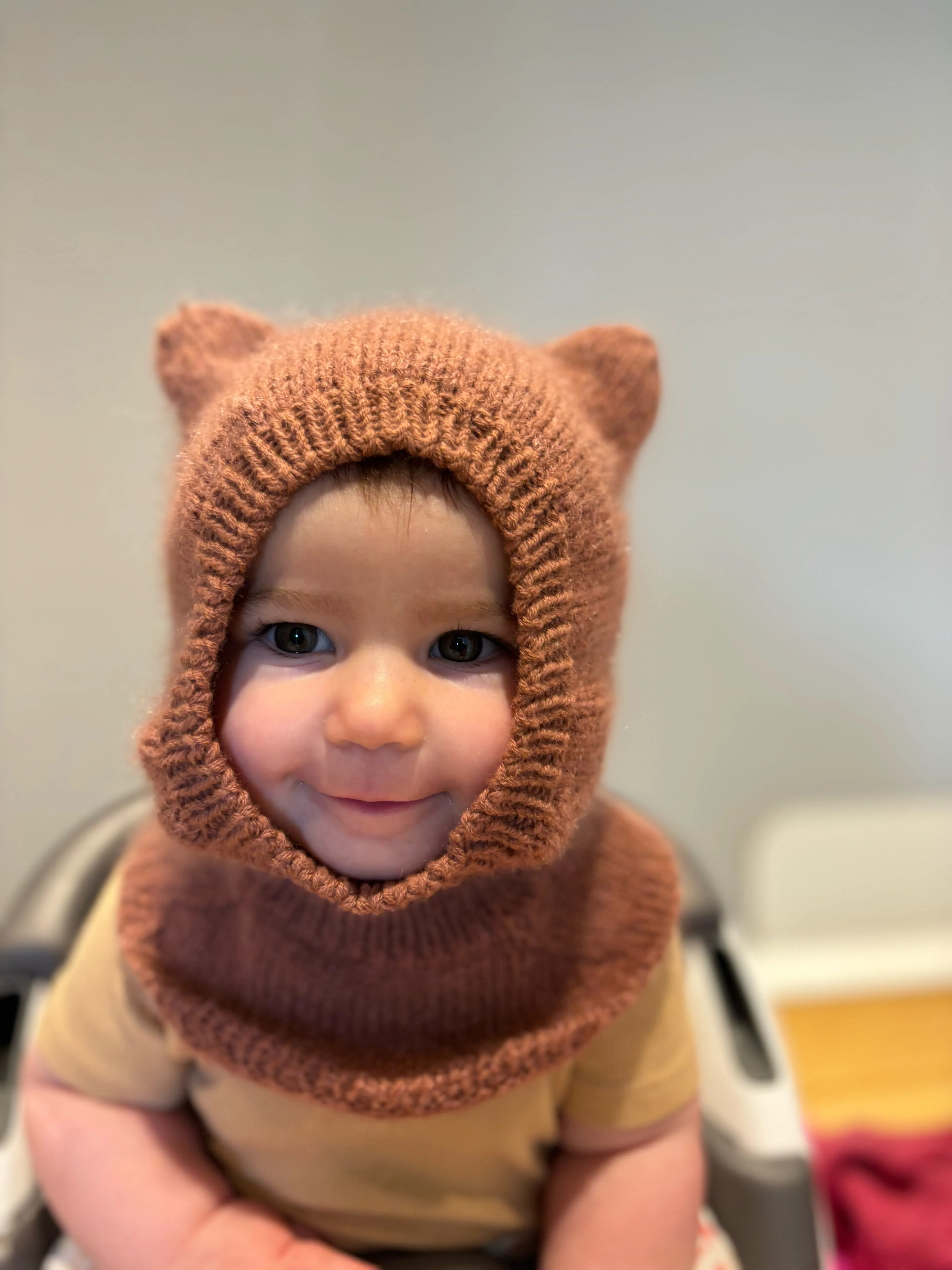 Kit de tricot - Cagoule Baby Bear Balaclava pr Pernille Larsen