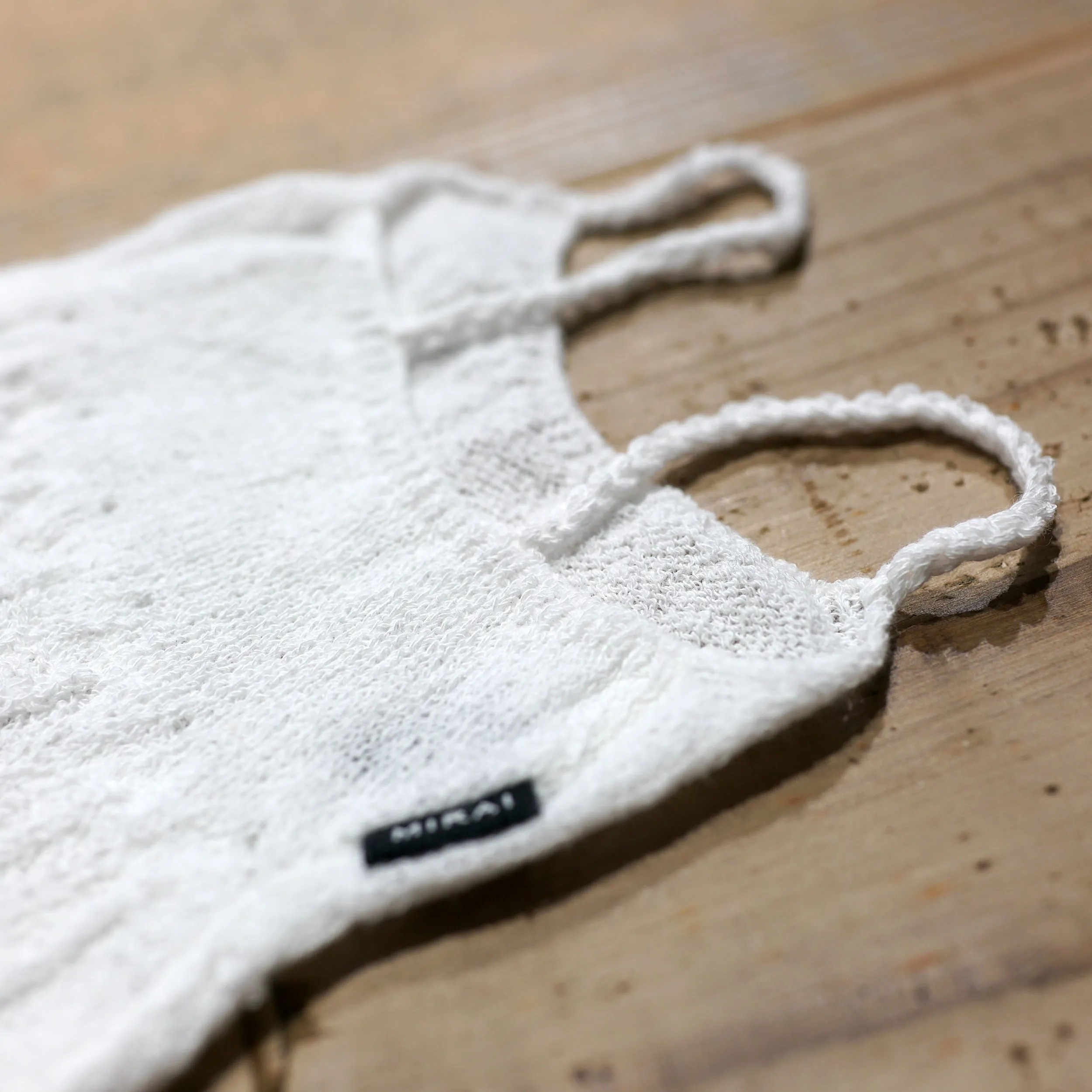 Knit Camisole (Pearl White)