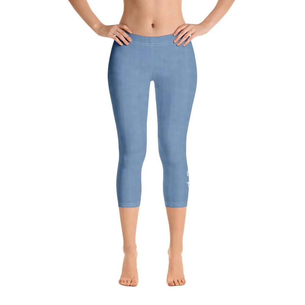 Lapis Space Capri Leggings