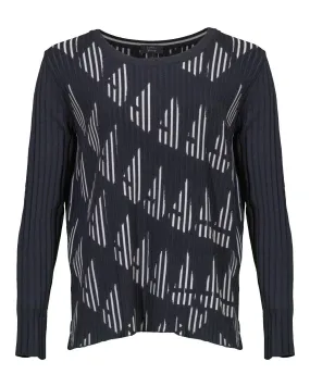 Marc Cain Abstract Print Pullover