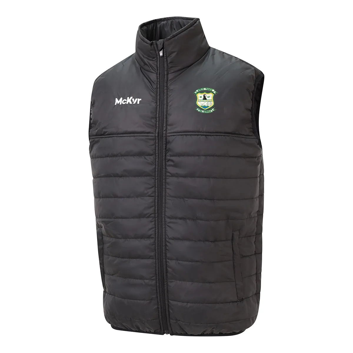 Mc Keever Wolfe Tones Na Sionna, Clare Core 22 Padded Gilet - Youth - Black