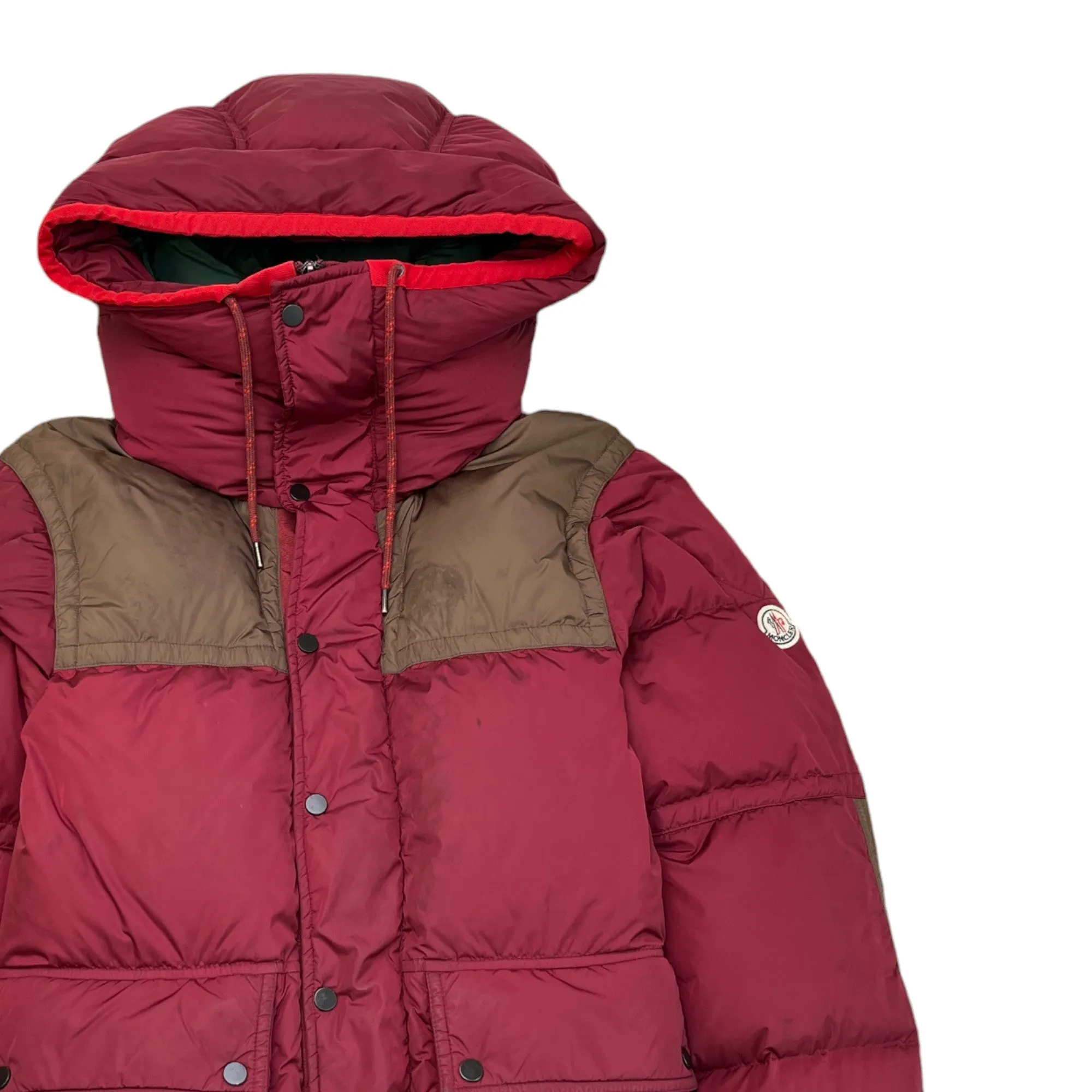 Men's Empire Down Jacket Burgundy Size 1 / S