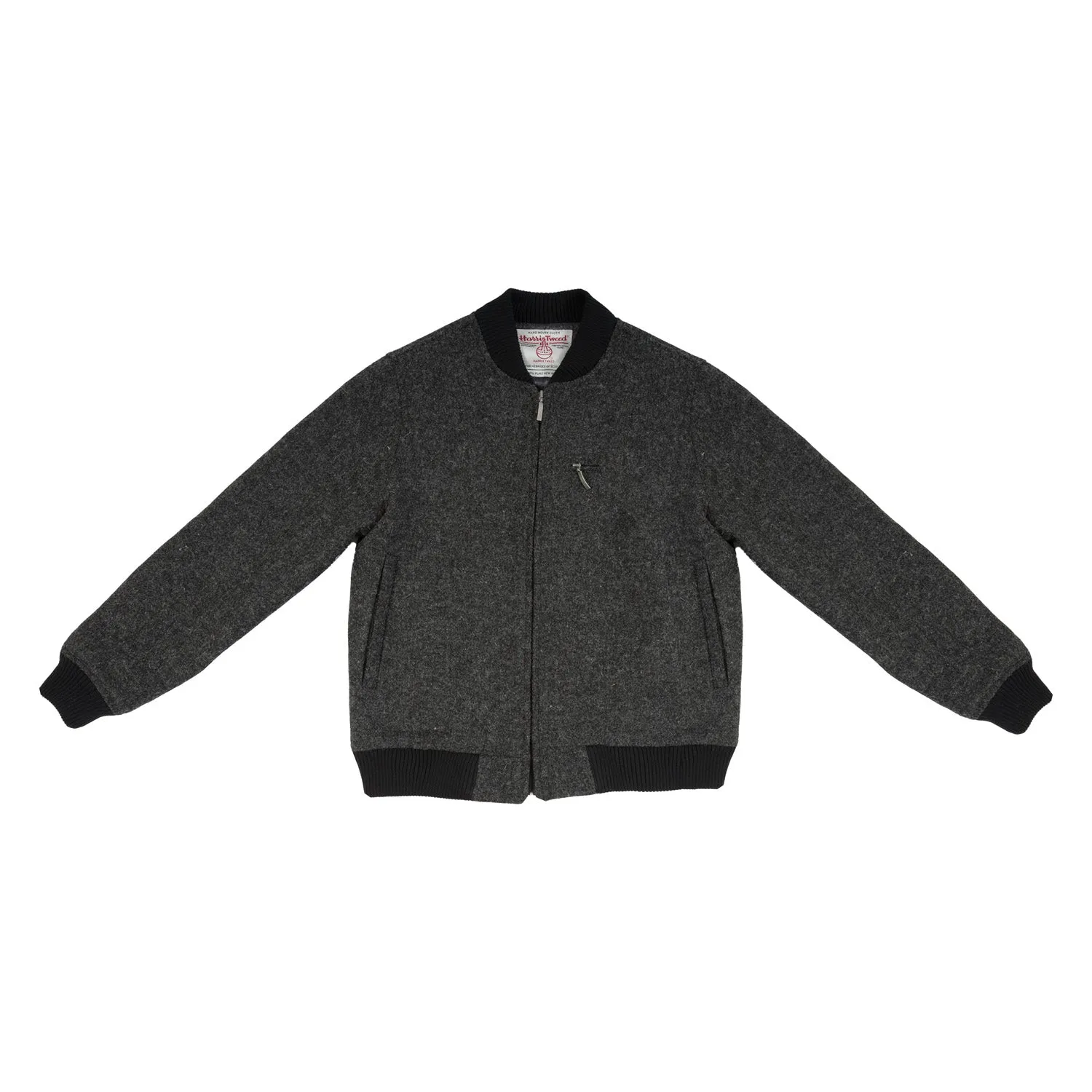 Mens Harris Tweed Bomber Jacket