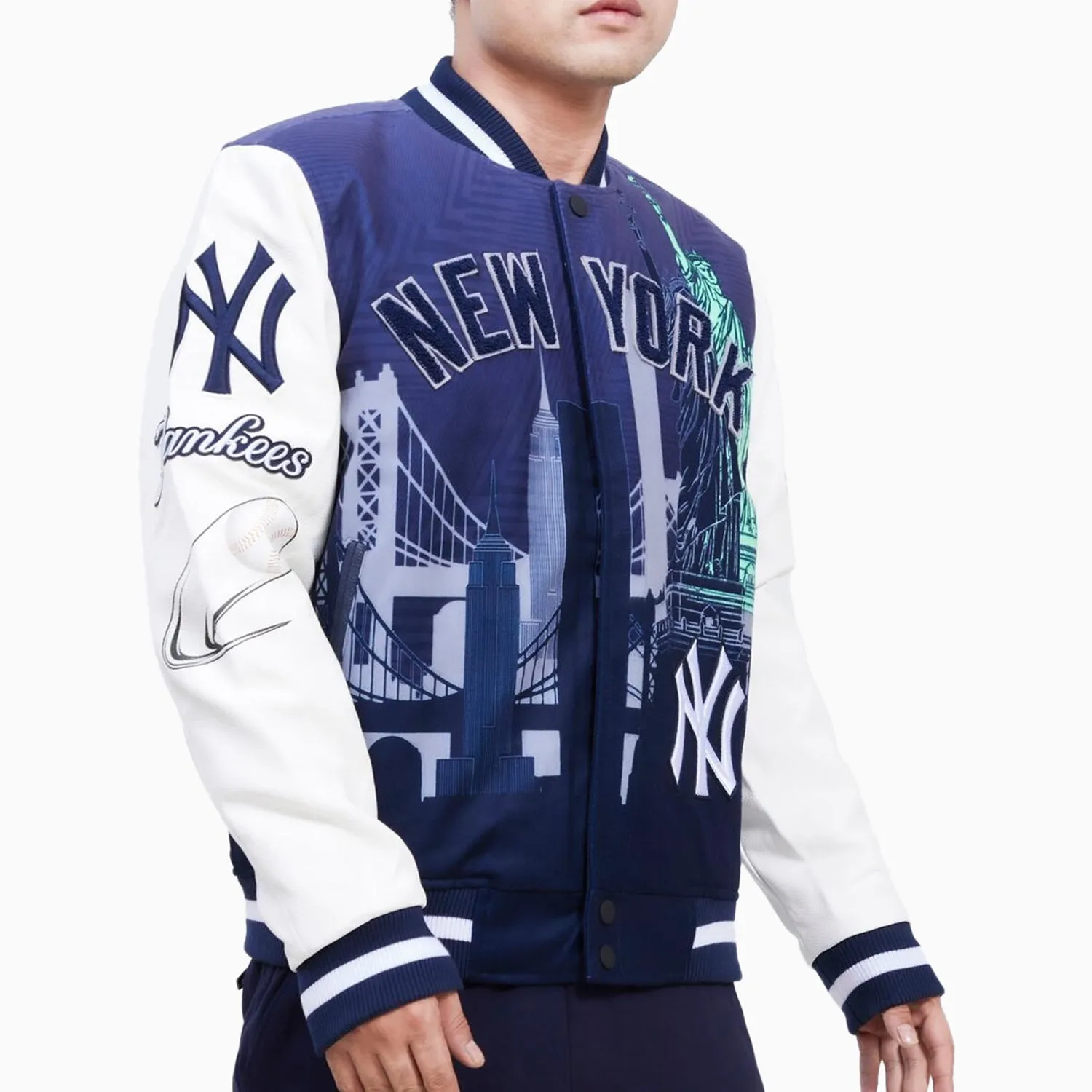 Men's New York Yankees Remix Varsity Jacket MLB