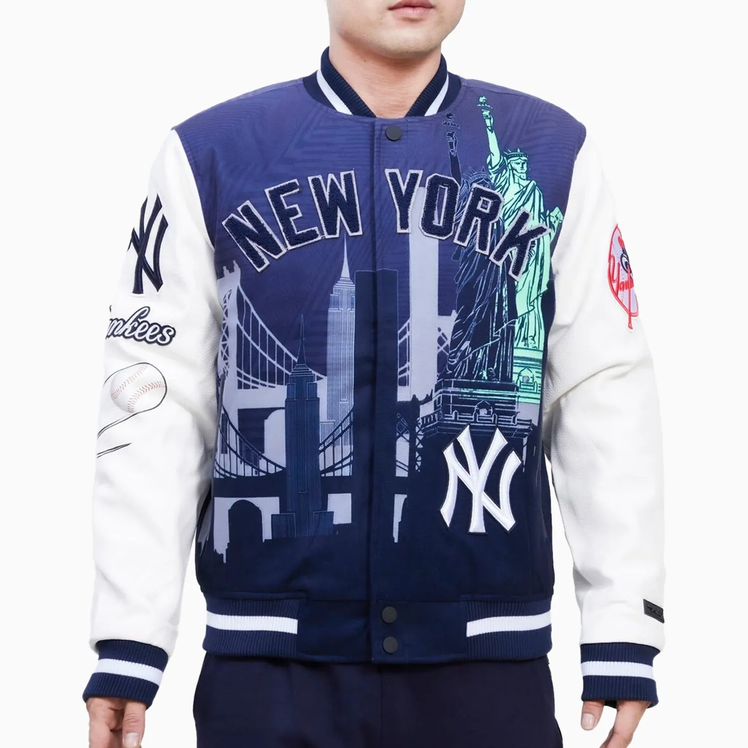 Men's New York Yankees Remix Varsity Jacket MLB