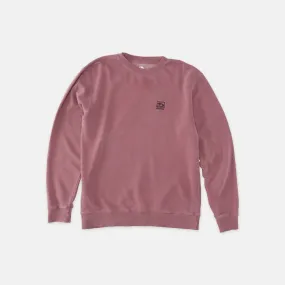 Mens Palmwave Crew - Maroon