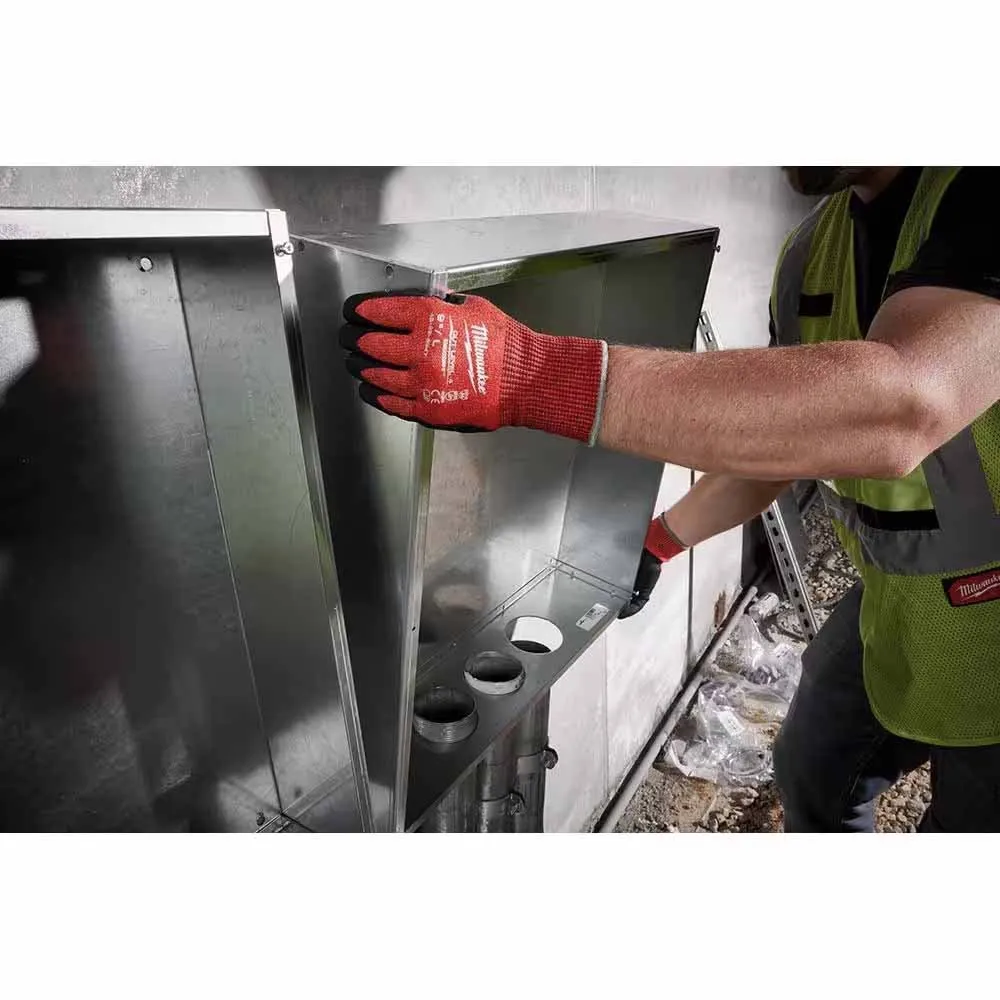 Milwaukee 48-22-8945 Cut Level 4 Nitrile Dipped Gloves - S