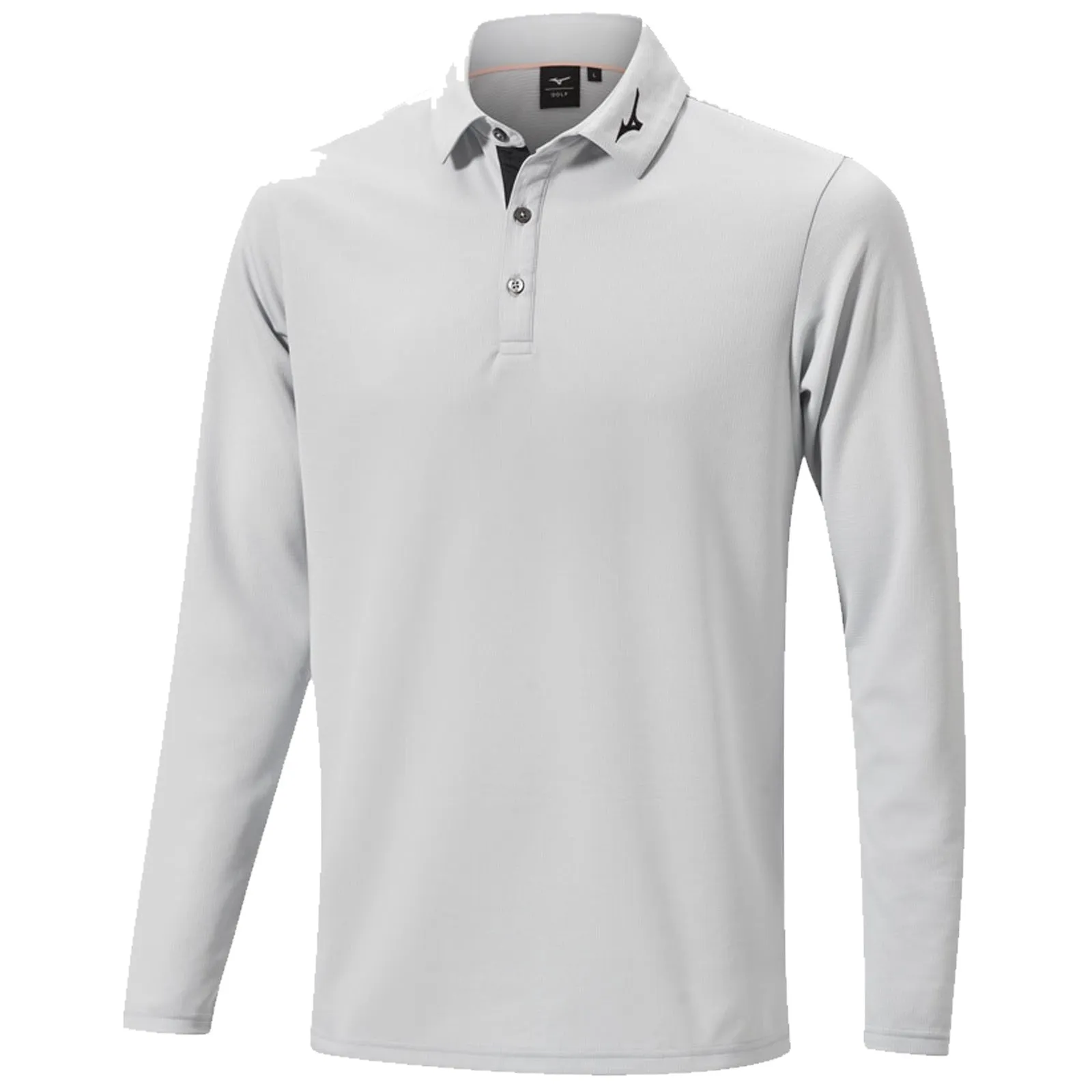 Mizuno Mens Breath Thermo Winter Long Sleeve Polo Shirt