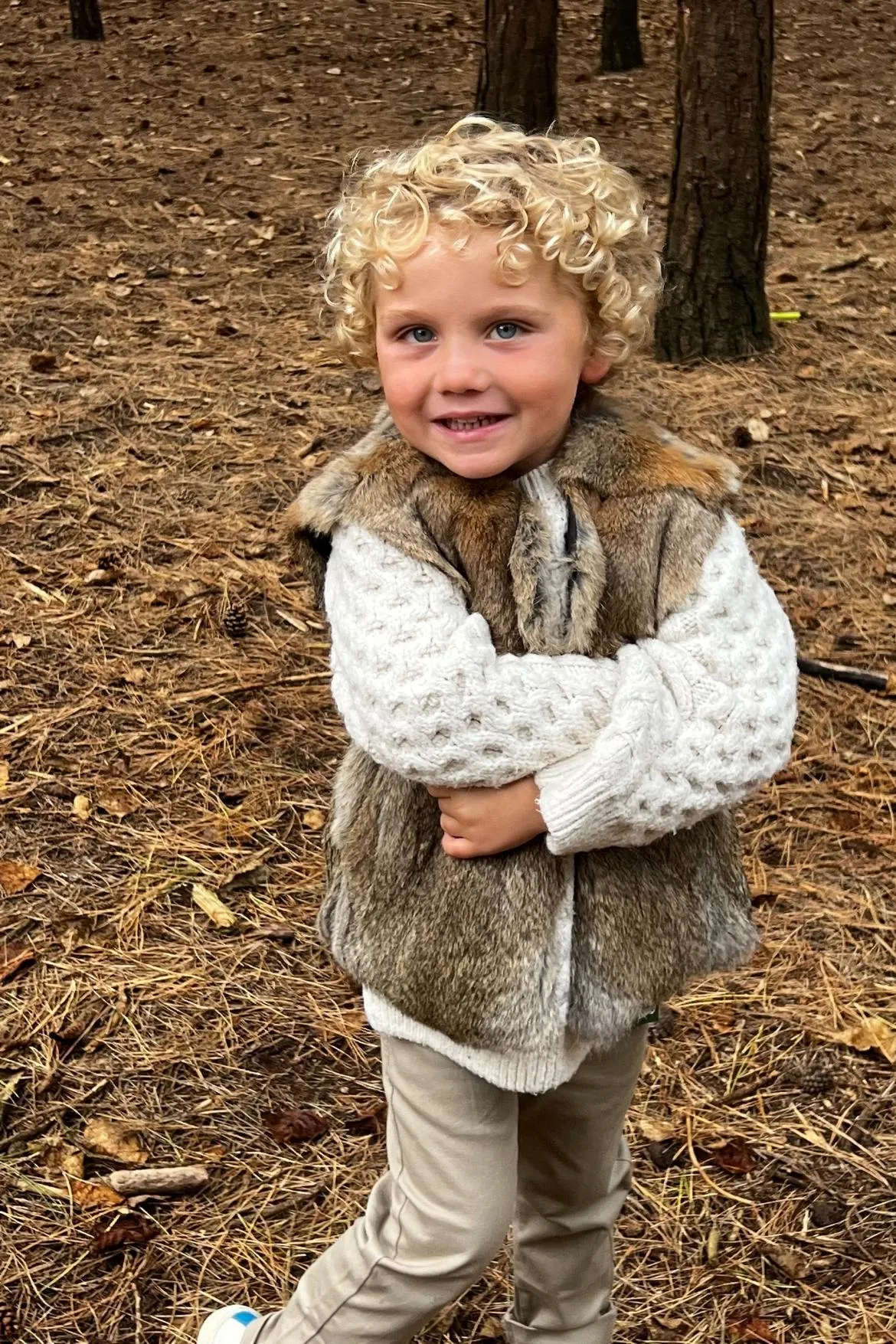 Natural Fur Gilet