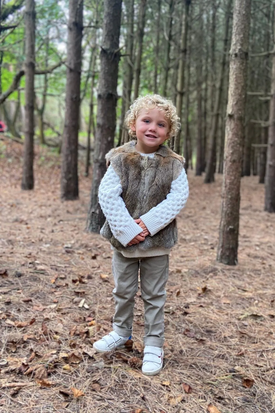 Natural Fur Gilet