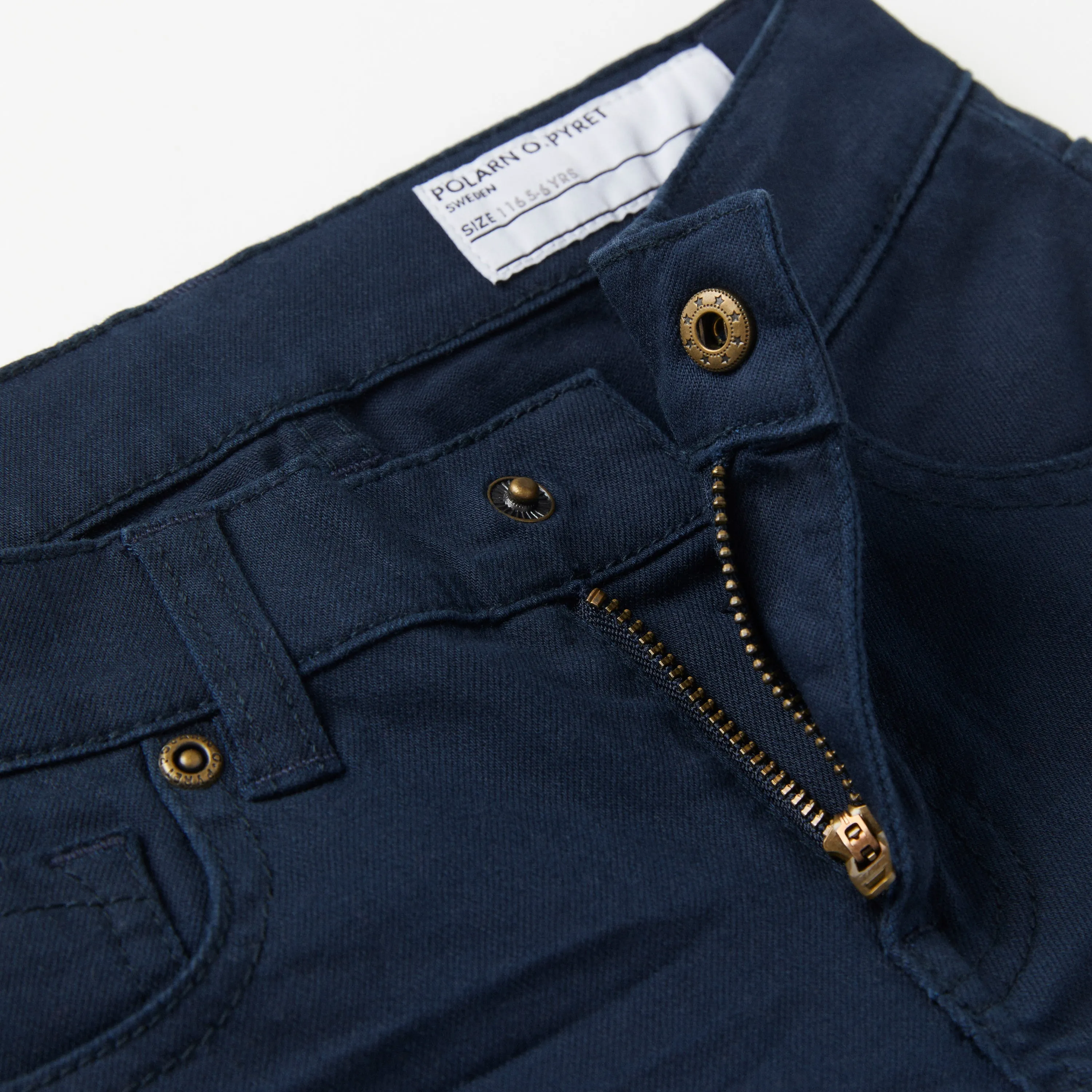 Navy Slim Fit Kids Jeans