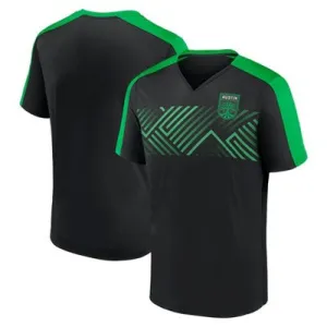 New - MLS Austin FC Men's Short Sleeve V-Neck Warm Up Jersey - XXL