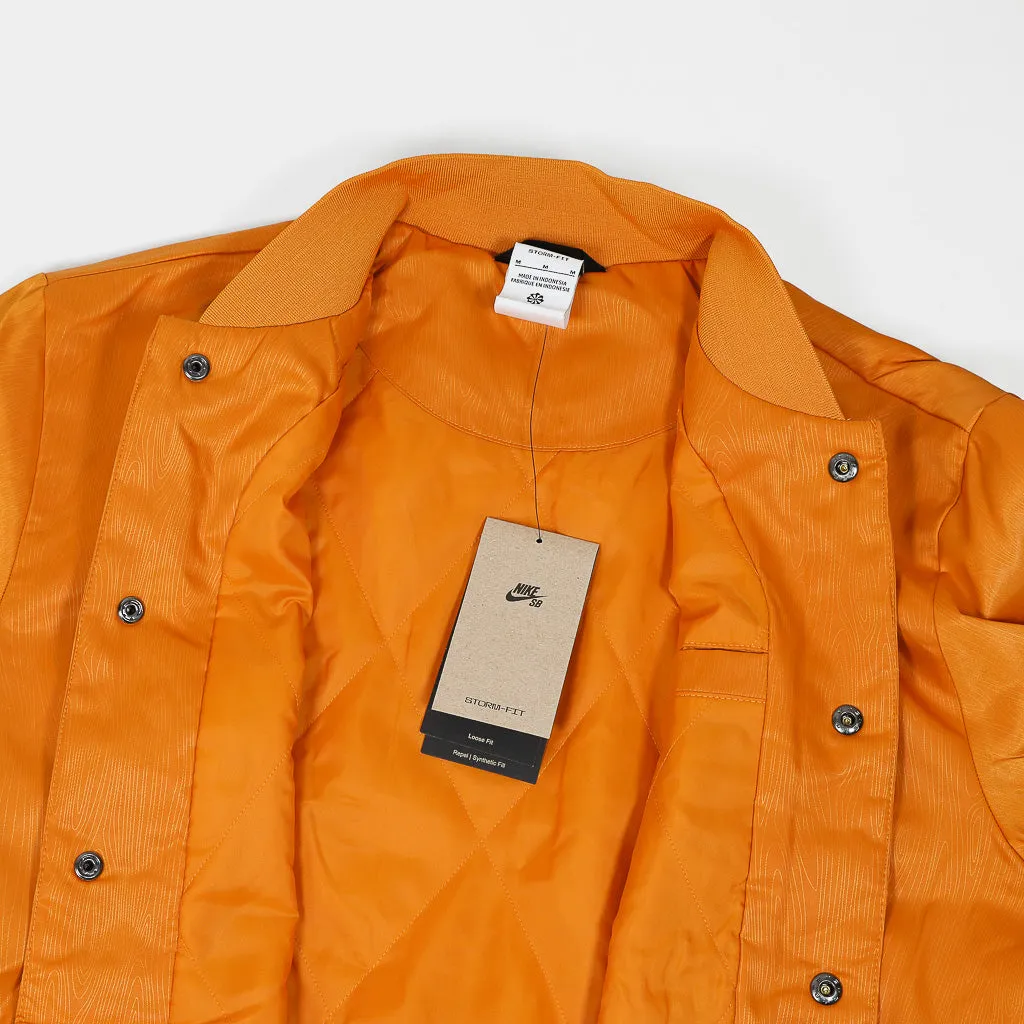 Nike SB - Orange Label Bomber Jacket - Light Curry