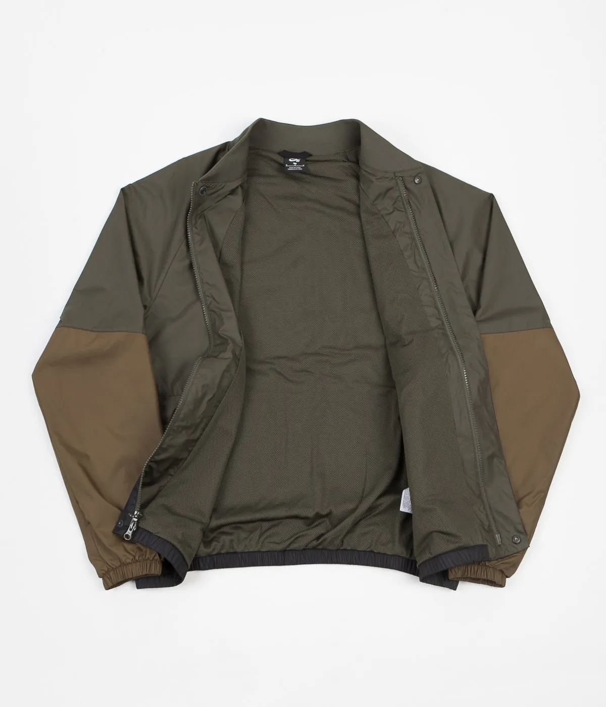 Nike SB Seasonal Skate Jacket - Cargo Khaki / Black / Yukon Brown / Black