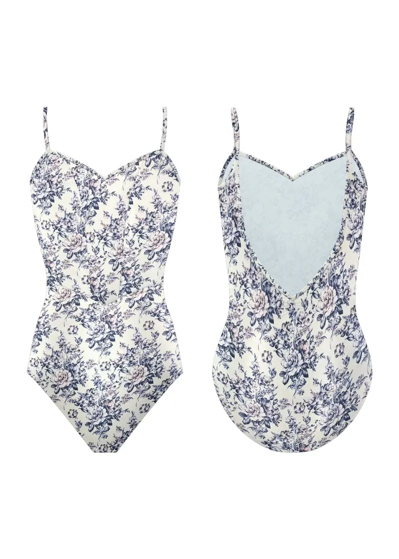 ON SALE Jardin Camisole Leotard (Vintage Blue)