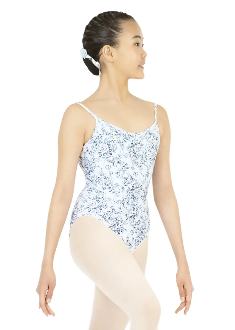 ON SALE Jardin Camisole Leotard (Vintage Blue)