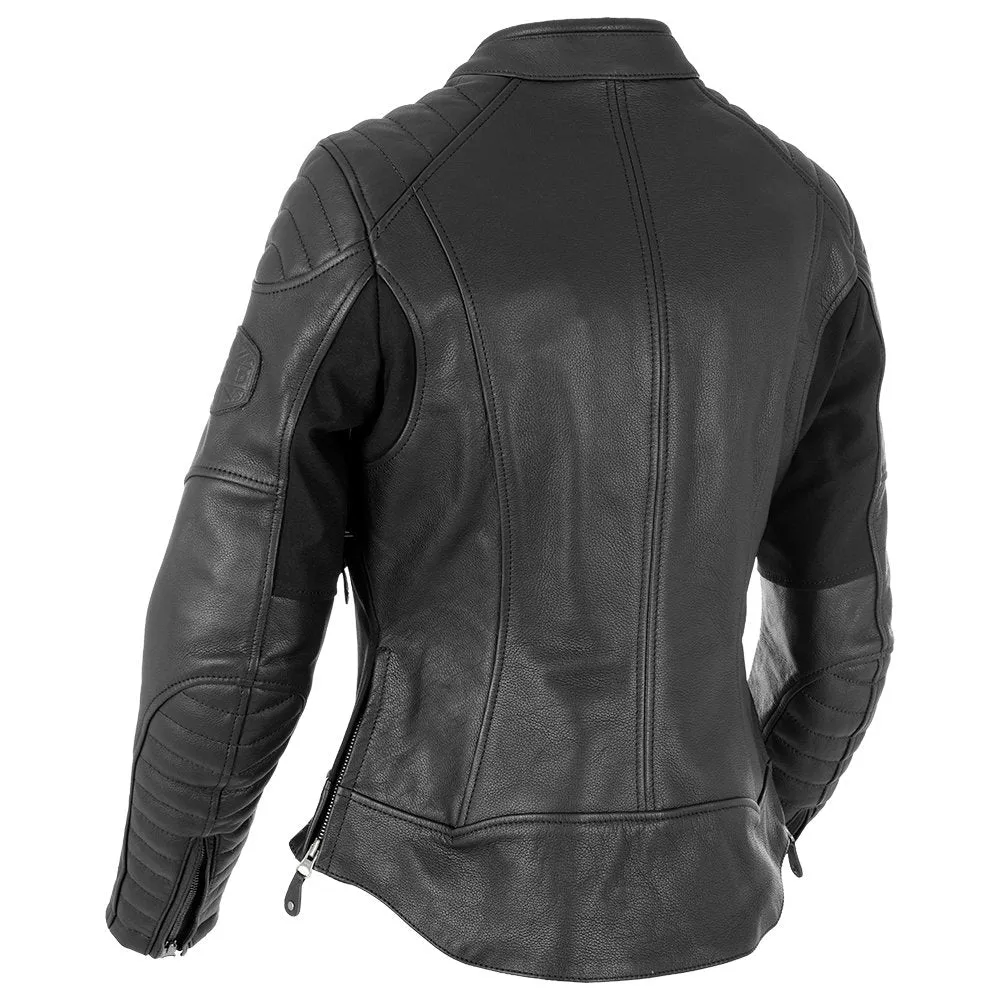 Oxford Beckley Women's Motorcycle Leather Jacket