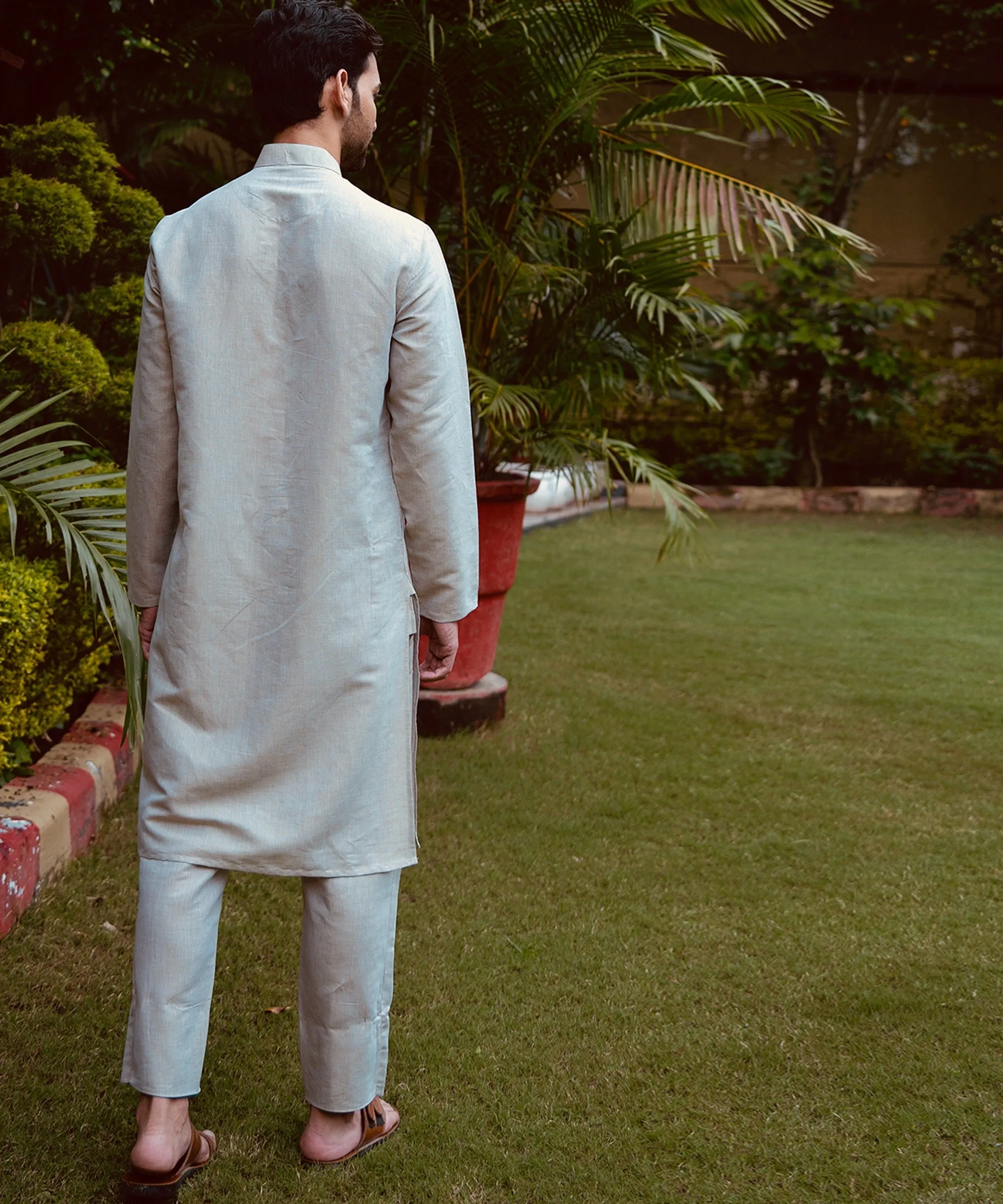 Oyster Kurta Pyjama Set