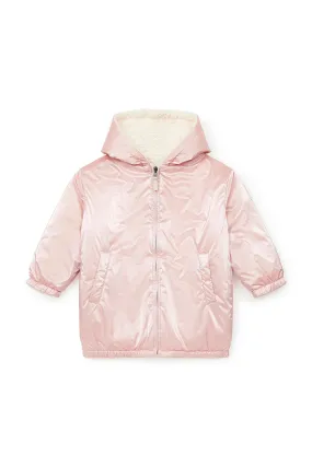 Parka Forever Rose Irisé