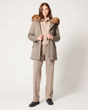 Parka Mi-Longue Kaki