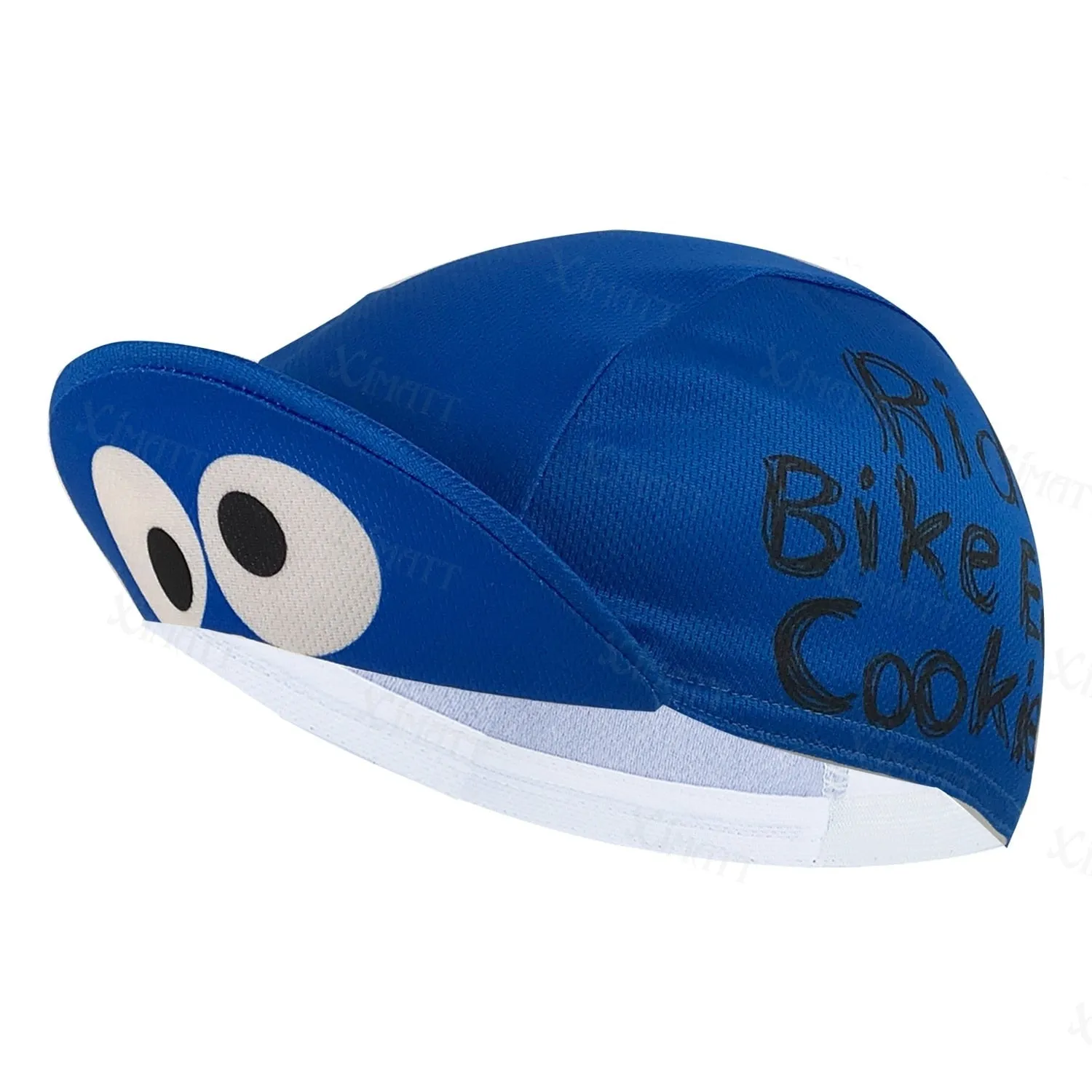 Pizza Cat Watermelon Bicycle Women's Men's Caps Black White Blue Red Quick Drying Cycling Balaclava Summer Retro Bike Hat