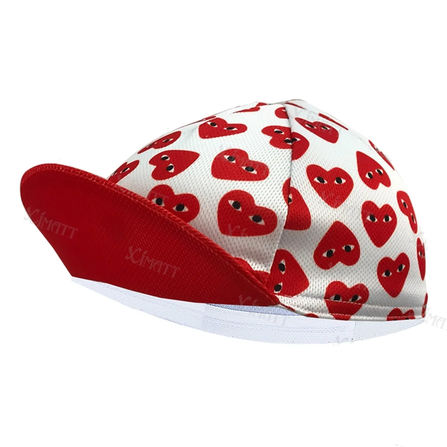 Pizza Cat Watermelon Bicycle Women's Men's Caps Black White Blue Red Quick Drying Cycling Balaclava Summer Retro Bike Hat