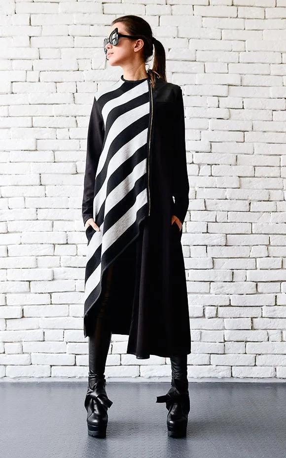 Plus Size Long Coat