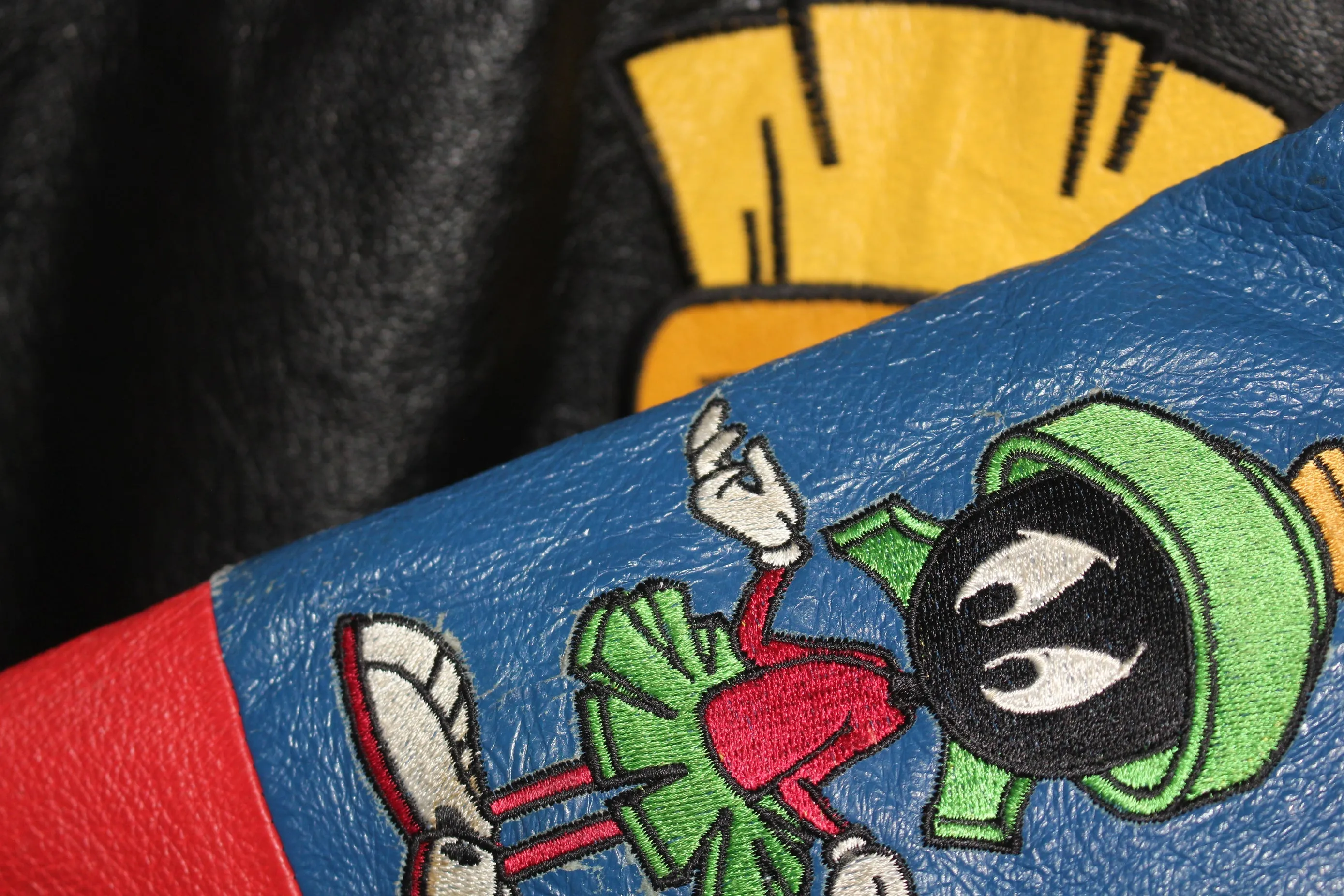 Rare Marvin The Martian Leather Jacket (L)