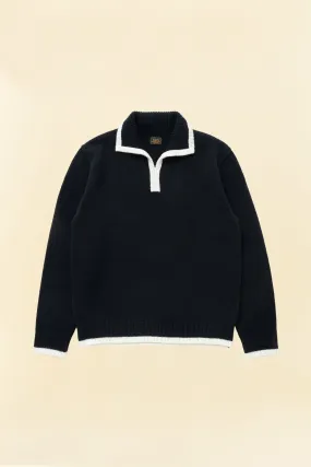 Rats Wool Cashmere Pullover Knit - Black