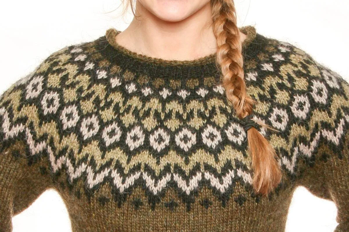 Riddari - Icelandic Sweater - Green