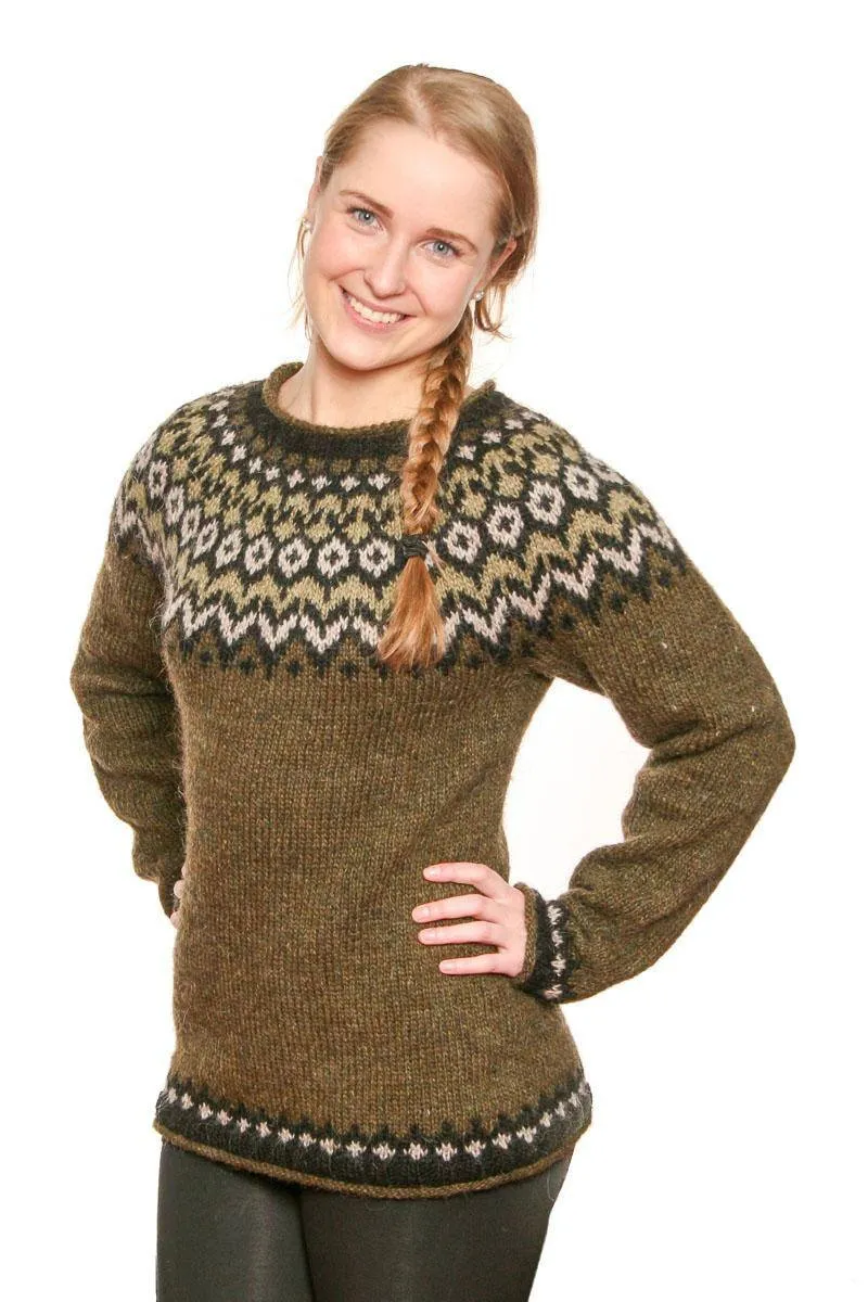 Riddari - Icelandic Sweater - Green