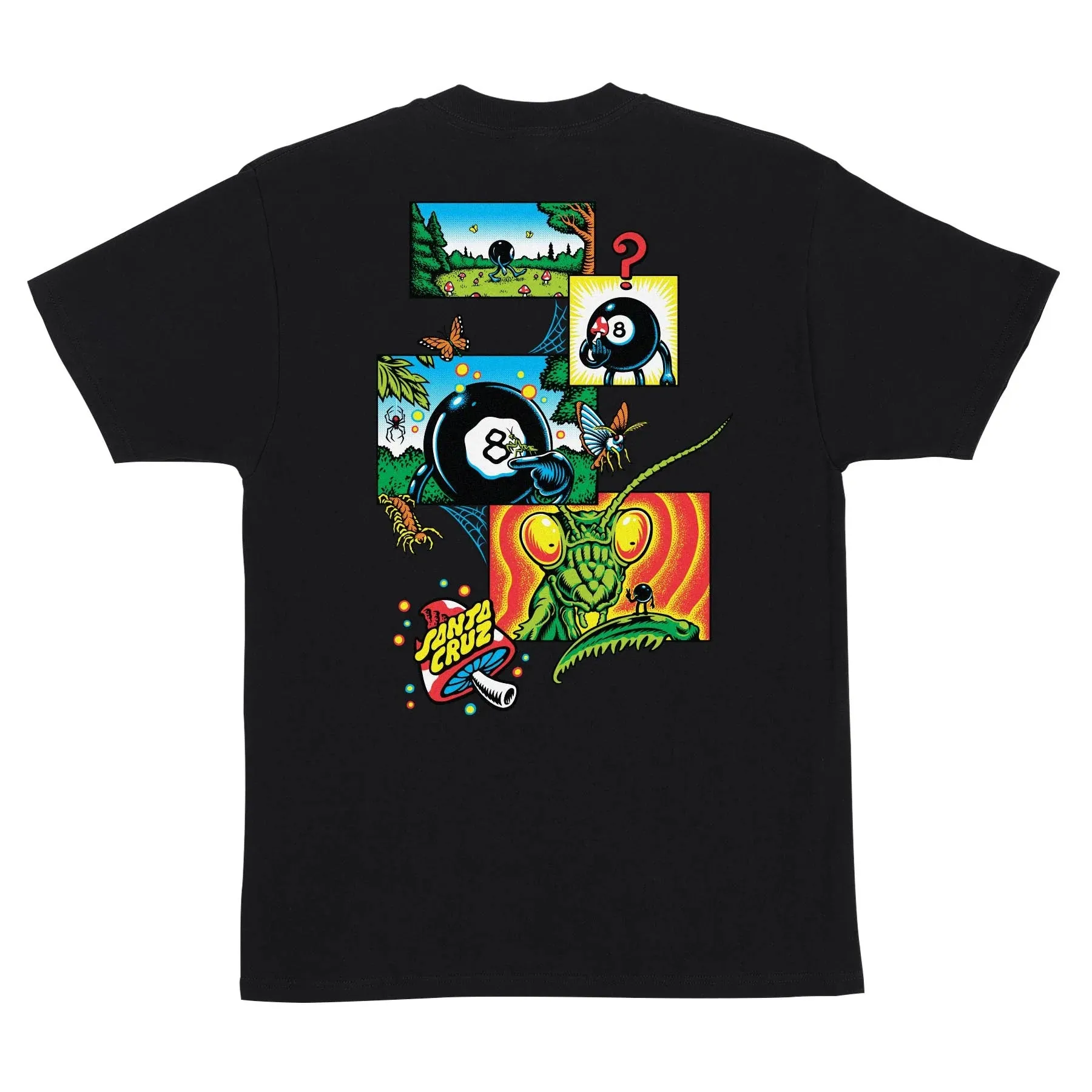 SANTA CRUZ Winkowski 8Ballr Comic Graphic T-Shirt