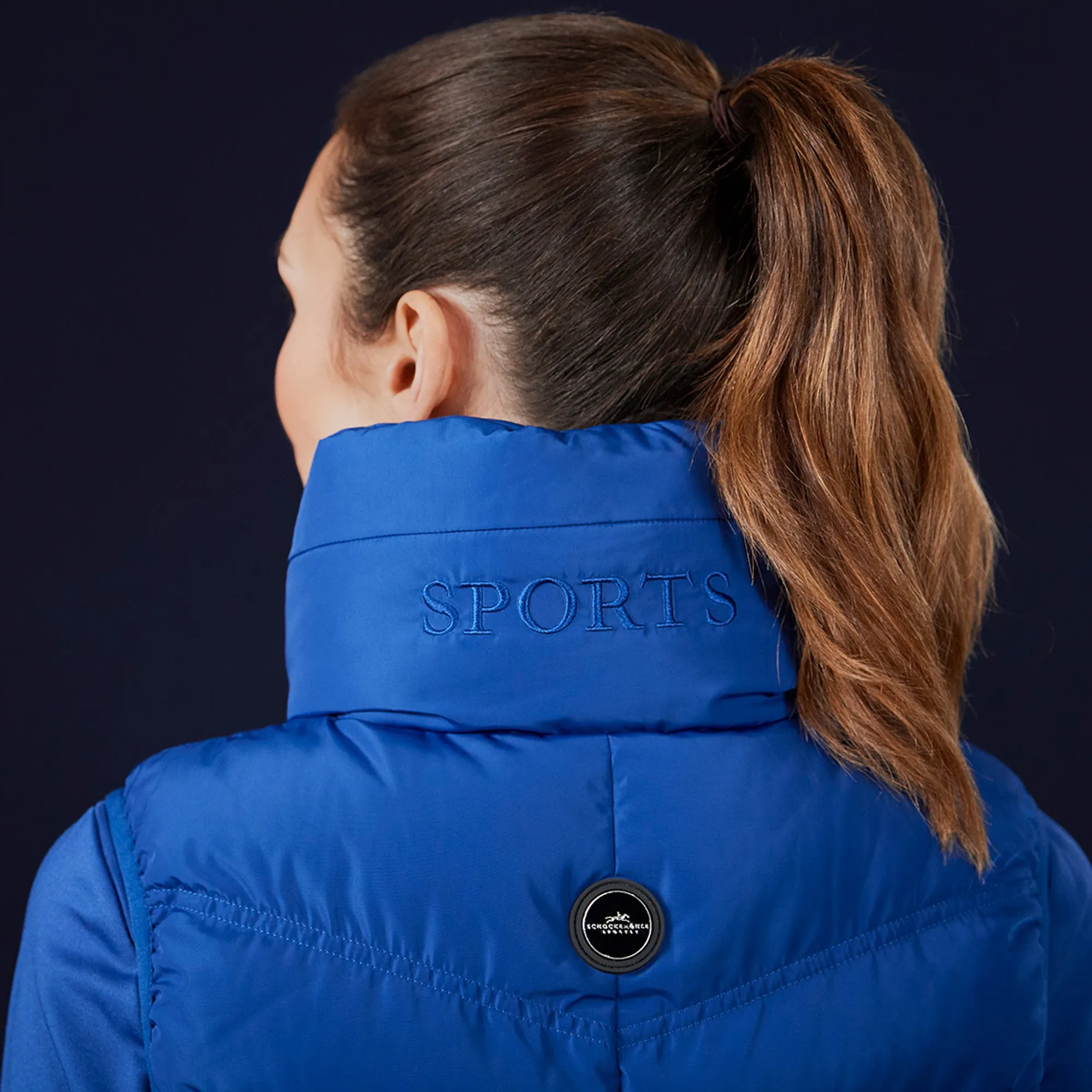 Schockemohle Ladies Marleen Gilet - Luxury Blue