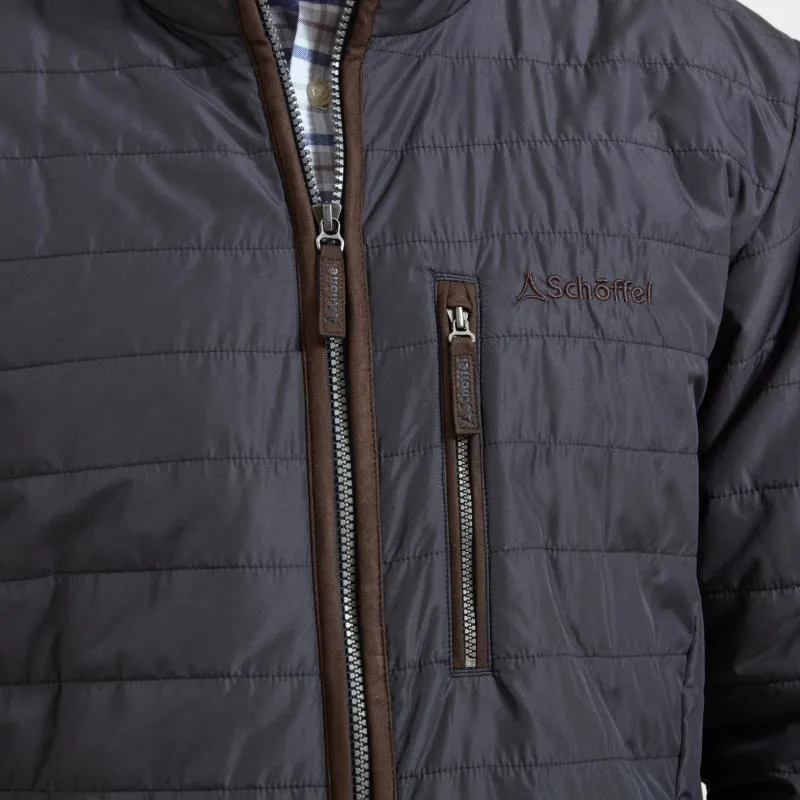 Schoffel Carron Mens Primaloft Jacket - Charcoal